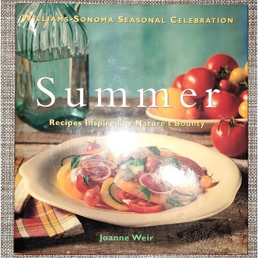Lot of 3 RECIPES INSPIRED BY NATURE'S BOUNTY Williams Sonoma 1997